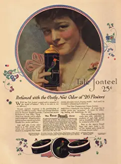Advert for Talc Jonteel, 1918