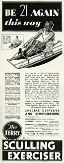 Images Dated 10th October 2012: Advert for Terrys exerciser for men 1933