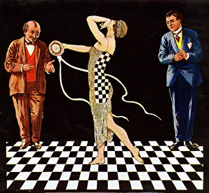 Allen Gallery: Advert for a theatre production