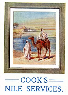 Arabs Collection: Advertisement, Thomas Cooks Nile Service
