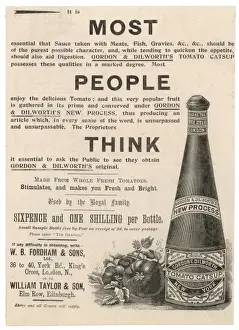 Advert / Tomato Catsup