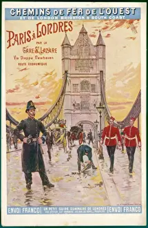Londres Prints: Advert / Tower Bridge