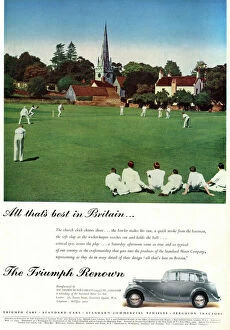 Images Dated 7th January 2012: Advertisement for Triumph Renown motor car