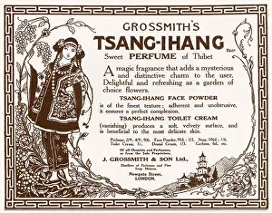 Fragrance Prints: Advert for Tsang-Ihang - Perfume 1924