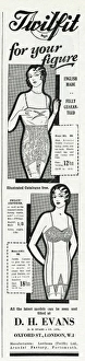 Images Dated 17th April 2012: Advert for Twilfit corsets 1931