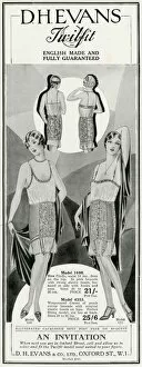 Images Dated 13th October 2017: Advert for Twilfit underwear 1928