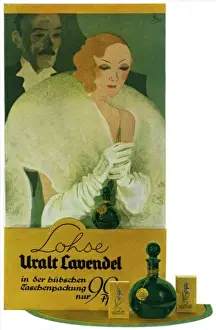 Advertisement for Uralt Lavendel