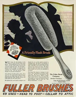 Fuller Prints: Advertisement using silhouettes