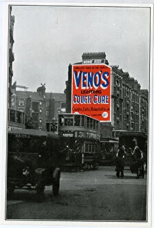 Images Dated 7th February 2017: Advertisement for Venos Lightning Cough Cure