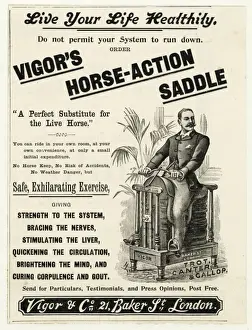 Vigors Prints: Advert / Vigor Saddle 1896