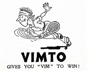 Tonic Prints: Advert, Vimto Tonic Fruit Drink