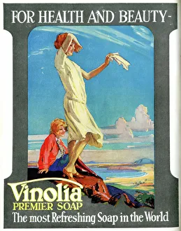 Premier Prints: Advert, Vinolia Premier Soap