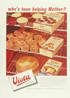 Mixture Gallery: Advertisement for Viota cake mixes