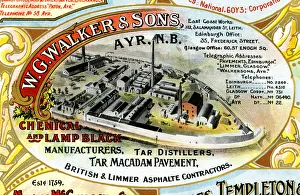 Manufacturers Gallery: Advert, W G Walker & Sons, Ayr, Scotland