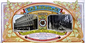 Advert, W & R Hatrick & Co, Glasgow, Scotland