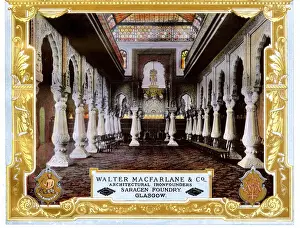 Advert, Walter Macfarlane & Co, Glasgow, Scotland