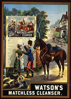 Watson Prints: Advert, Watsons Matchless Cleanser
