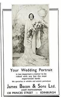 Bridal Gallery: Advertisement, Wedding Photographer, Edinburgh