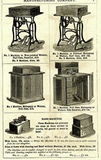 Wheeler Collection: Advert, Wheeler & Wilson's Sewing Machines