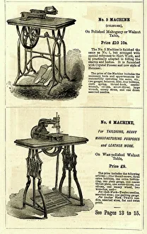Advert, Wheeler & Wilson's Sewing Machines