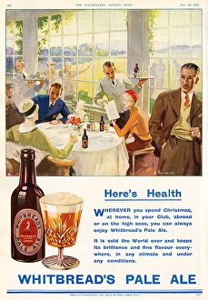 Advert for Whitbread Pale Ale