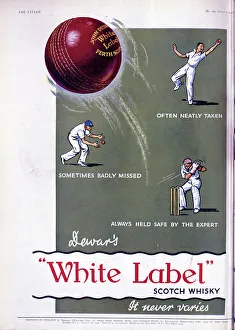 Advert for White Label whisky