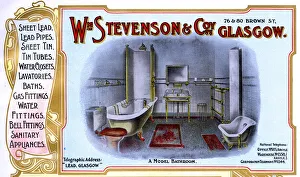 Fittings Gallery: Advert, William Stevenson & Co, Glasgow