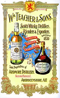 Bottles Collection: Advert, William Teacher & Sons, Whisky, Scotland