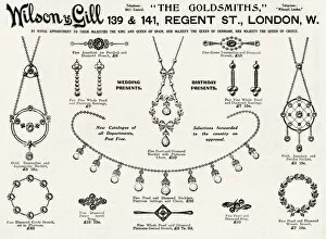 Images Dated 30th December 2016: Advert for Wilson & Gill jewellery 1913