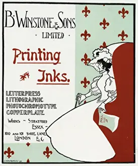 Advert Winstone Inks 1897