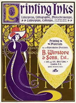 Inks Prints: Advert Winstone Inks 1897