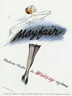 Wolsey Collection: Advert for Wolsey Nylons 1950