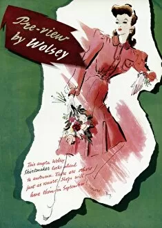 Wolsey Collection: Advert for Wolsey womens clothing 1941