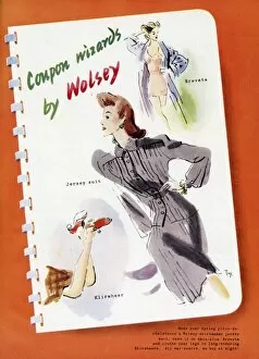 Images Dated 14th May 2012: Advert for Wolsey womens clothing 1942