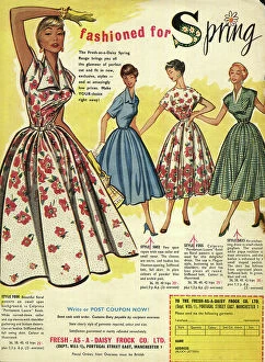 Coupon Collection: Advert, Women's dresses, Fresh as a Daisy Frock Co Ltd