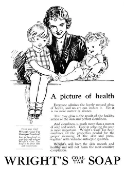 Advert for Wrights coal tar soap