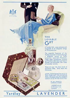 Powders Collection: Advert for Yardley Lavender 1932
