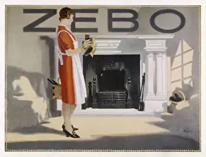 Mantlepiece Prints: Advert for Zebo 1929