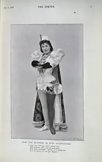 Blanche Prints: Ada Blanche, actress, as Dick Whittington, Drury Lane