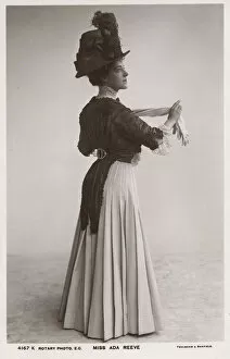 Ostrich Collection: Ada Reeve music hall singer 1874-1966