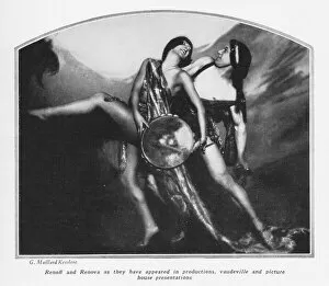 Acrobatic Collection: The adagio team of Renoff and Renova, 1928