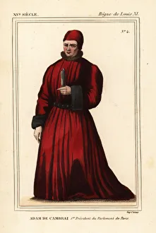 Cambrai Collection: Adam de Cambrai, first president of the Parlement
