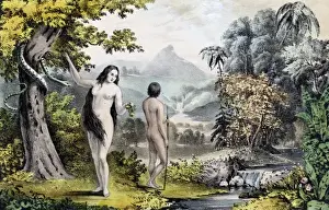Eden Prints: Adam and Eve in the Garden of Eden