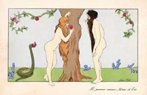 Images Dated 27th September 2011: Adam and Eve - Garden of Eden - The First Love