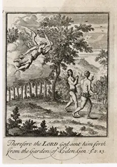Adam and Eve Leave