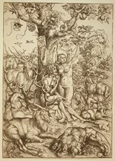 Adam and Eve in Paradise