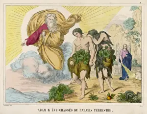 Eden Prints: Adam and Eve Quit Eden