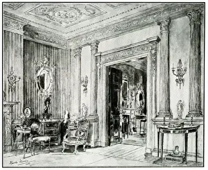 Pilasters Prints: Adam Interior, 13 Devonshire Place, London