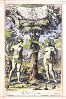 Satan Prints: Adam and the serpent