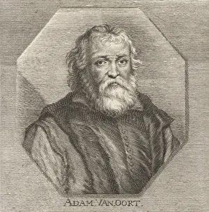 Draughtsman Prints: Adam van Noort, Flemish painter, c.1561-1641